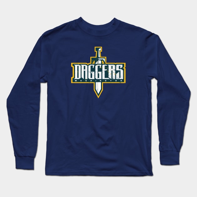 Daggers Long Sleeve T-Shirt by BadBox